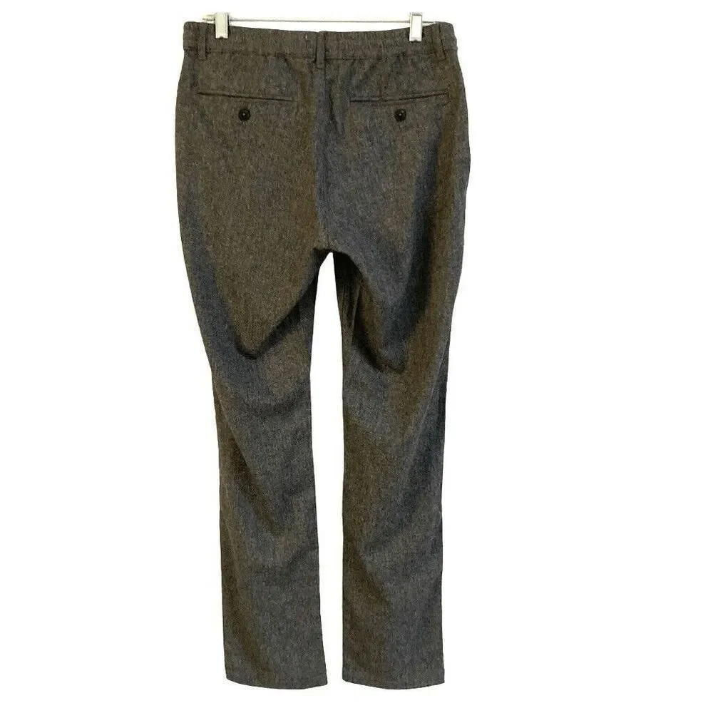 TAYLOR STITCH The Carmel Pant In Charcoal Gray Birds Eye Wool‎ Men’s Size 28